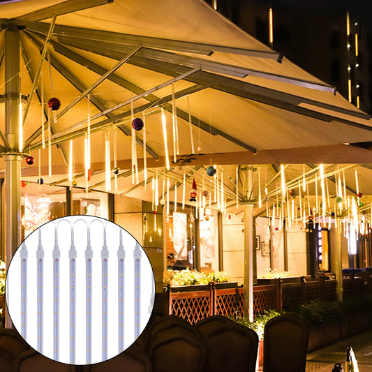 أضواء الشهب المتساقطة بالطاقة الشمسية